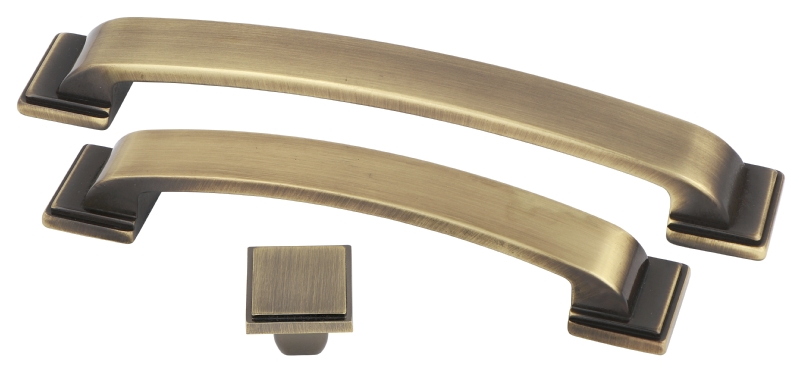Kitchen Handles - The modern bronze handle is a modern style handle in a traditional bronze finish