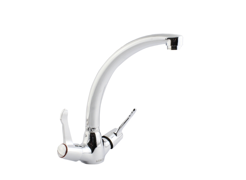Kitchen Taps - Pegle Low Pressure Tap - Monobloc mixer tap specifically designed with low pressure systems in mind