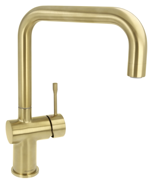 Kitchen Tap - The Zodiac side lever tap by clearwater is a single side lever mixer tap in a brass finish. Shop online or instore for nationwide delivery from our warehouse in Dublin.