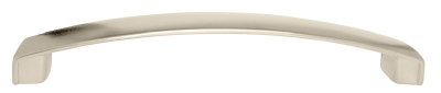 Guilio Satin Nickel Bow Door Handle comes in two sizes 160mm and 320mm hole centres. 