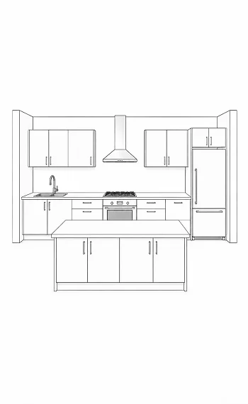 Island kitchen