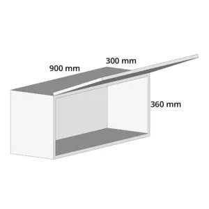 900mm Bridging Kitchen Cabinet Unit – Complete Cabinet 5 Piece