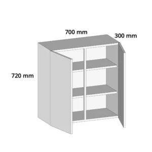 Double Door Wall Cabinets700
