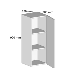 Extra Tall Wall Units 900mm High 350