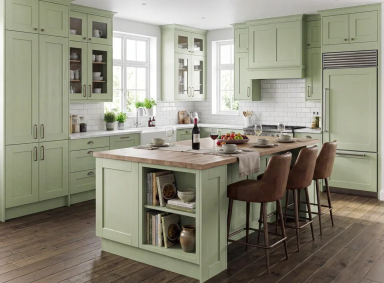 Greenwich Sage Painted Timber-1