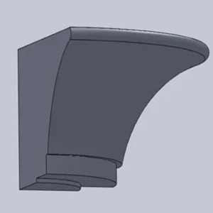 Classic Cornice Quadrant