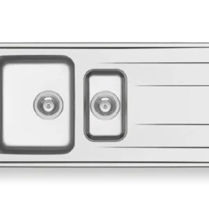 Kitchen Sink - 1.5 Alea stainless steel