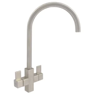 Kitchen Tap - Cherika Square Brushed Nickel Tap