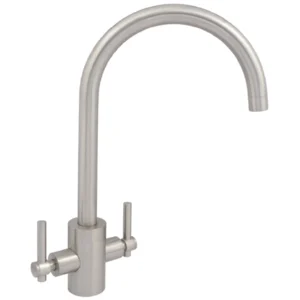 Kitchen Tap - Clearwater Rococo Brushed Nickel Mixer Tap