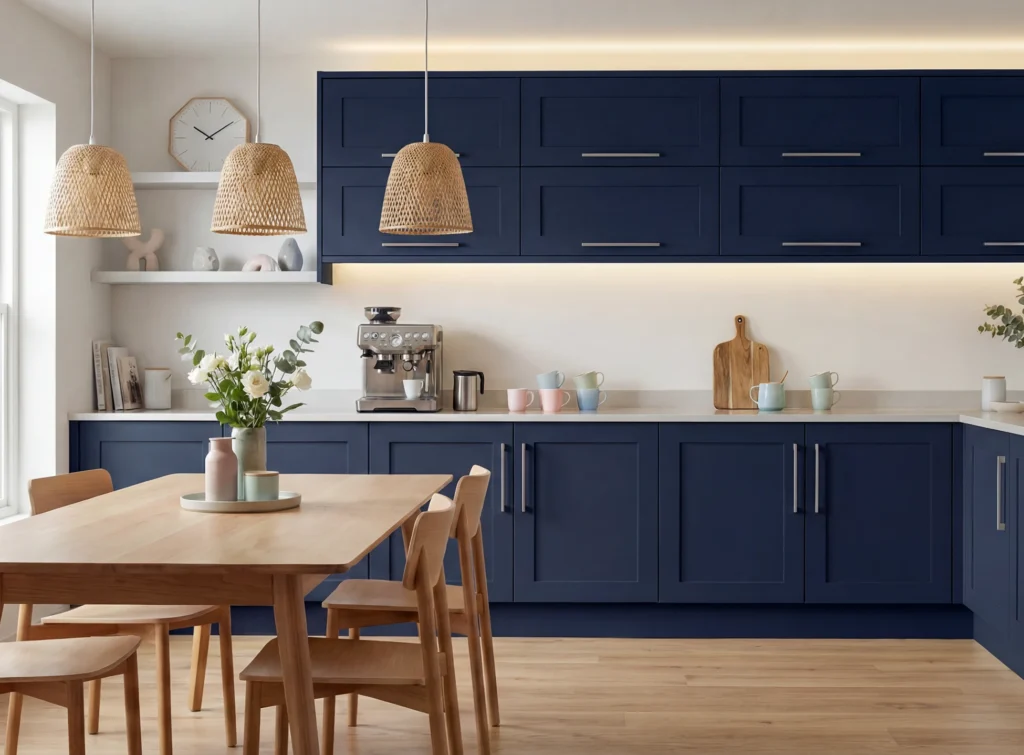 Melrose Indigo Matt Vinyl