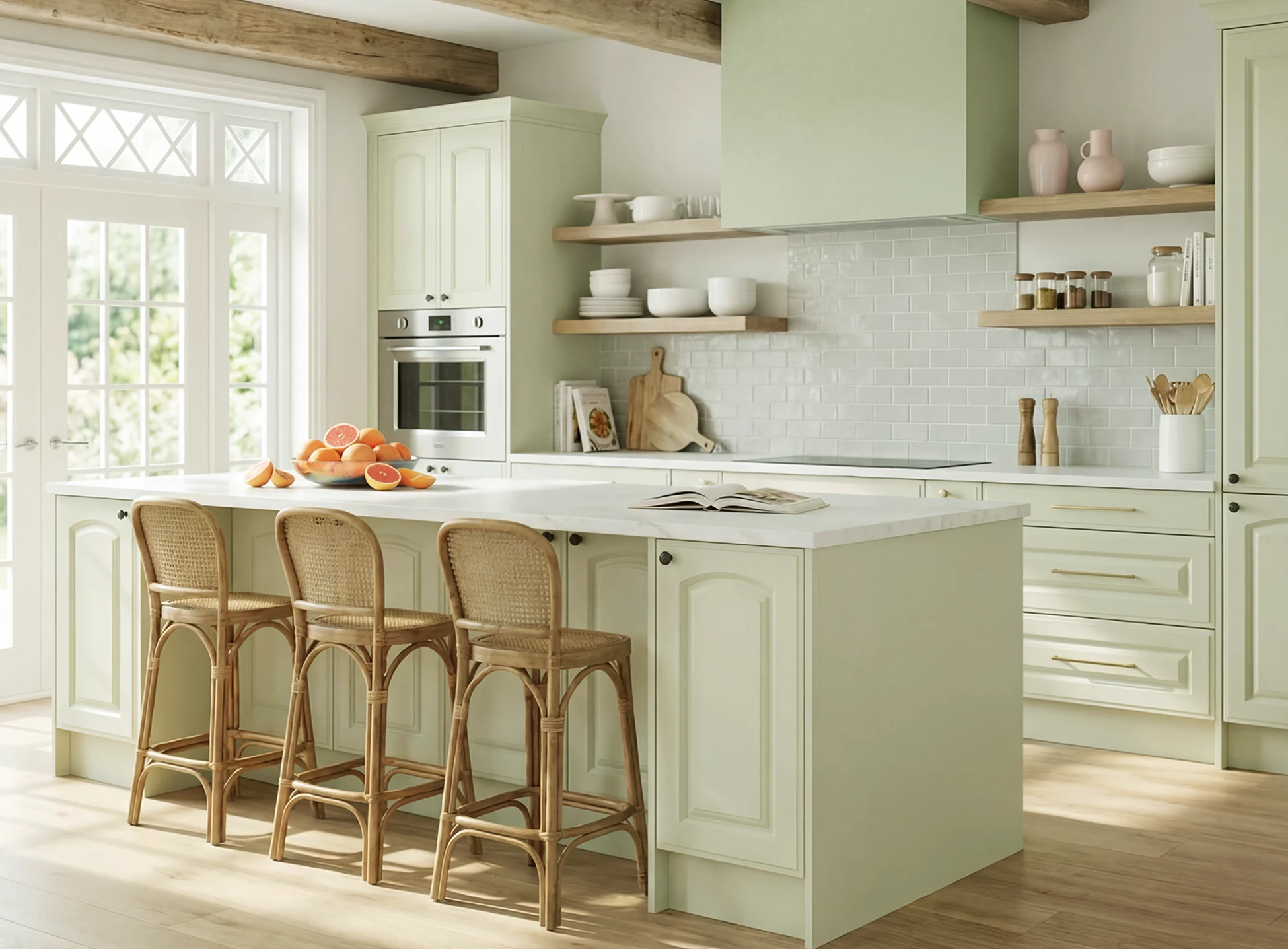 Verona Meadow Green Superior Matt Smooth Vinyl