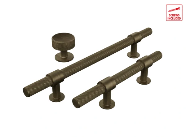 Anzio Knurled in Bronze