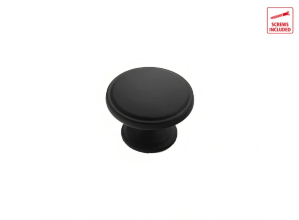 Ada Collection Knob in Black