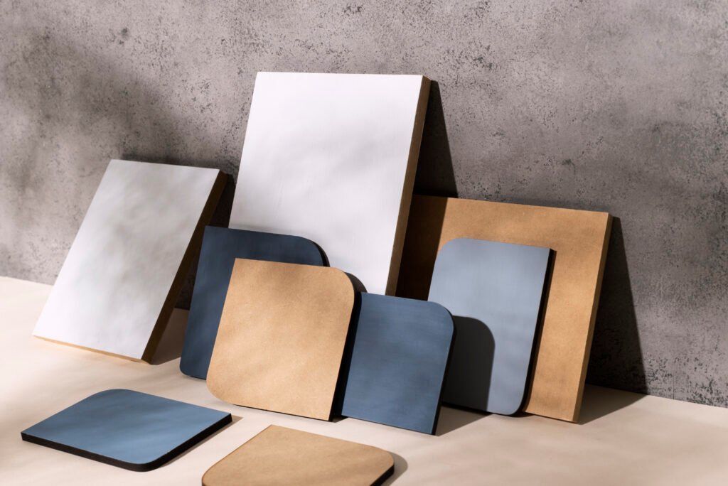 top view boards mdf material