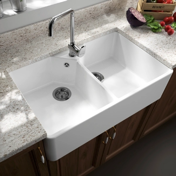 Cesaro Double Belfast Ceramic Sink