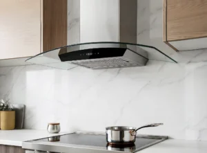 Kitchen extractor fans in Ireland from Kitchens4U, designed for effective ventilation in fitted kitchens