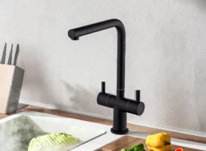 Modern kitchen taps for fitted kitchens, designed for reliable everyday use in Ireland