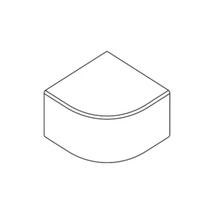 Modern_Cornice_Pelmet_Quadrant_Painted