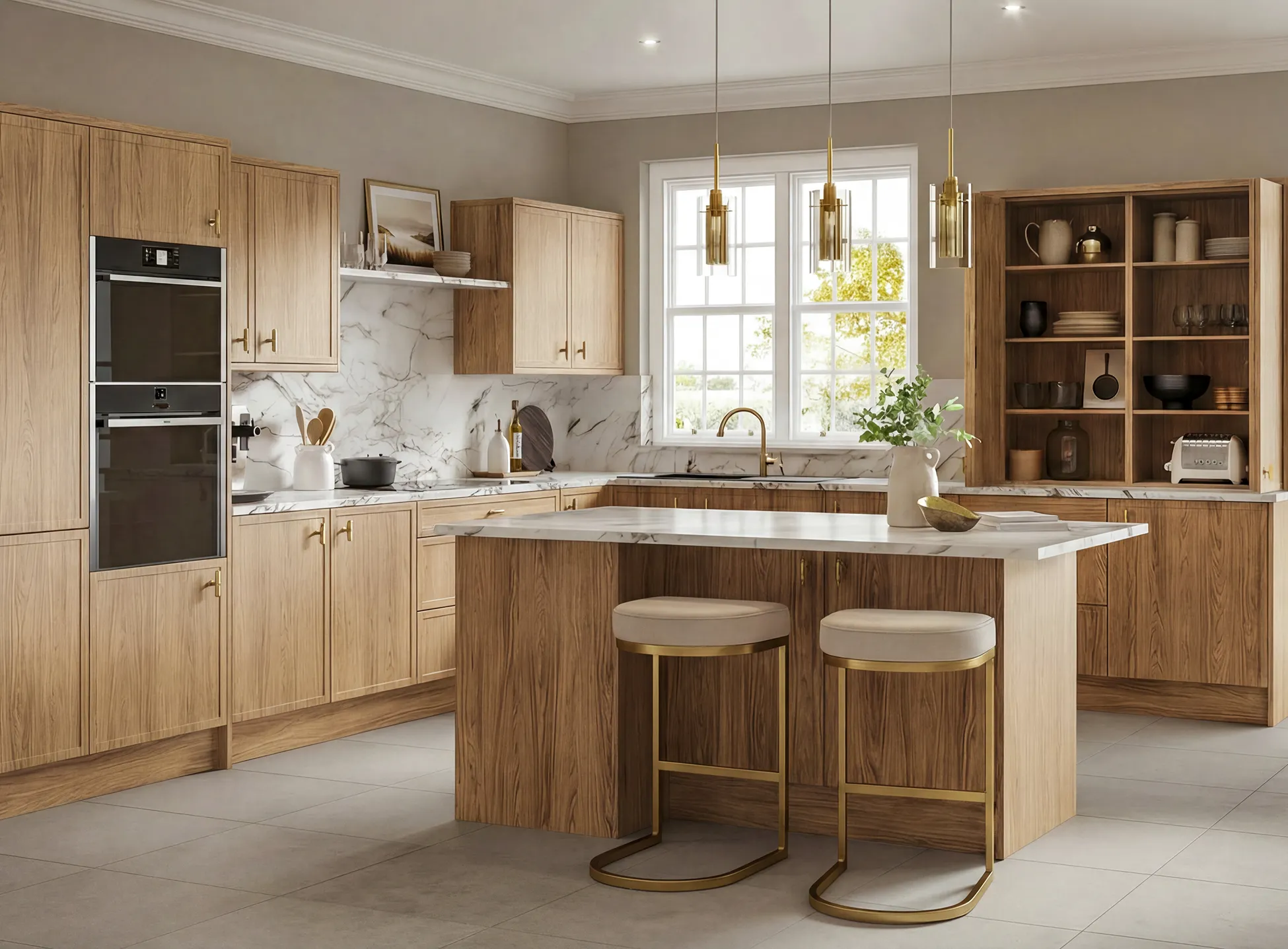 Morgan Natural Casella Oak Woodgrain Vinyl