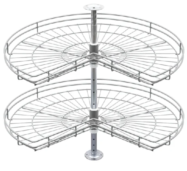 Wire Carousel - Chrome Wire 3/4 Carousel
