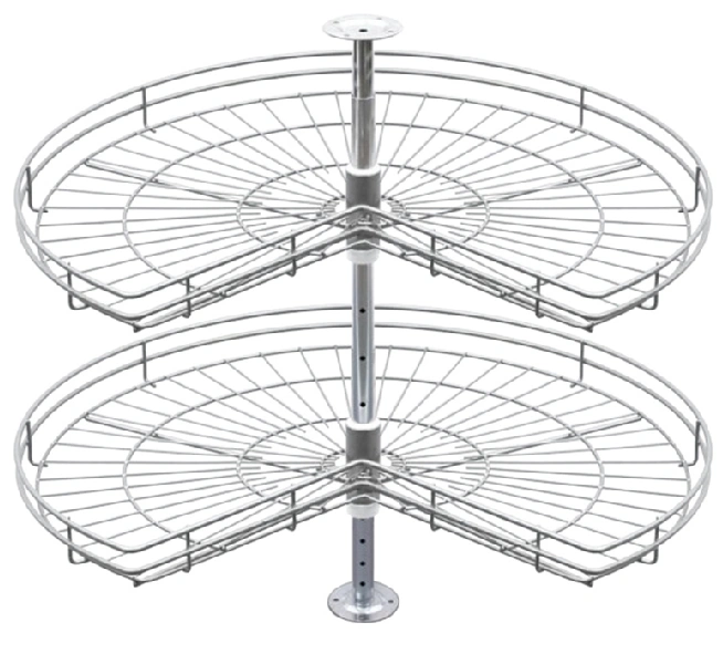 Wire Carousel – Chrome Wire 3/4 Carousel
