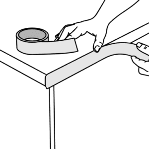 Edging Strip 38mm X 1500mm Long