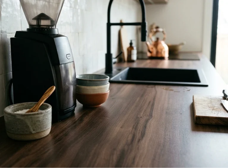 Ristretto Baroque Oak – Square Edge Worktops 38mm Thickness
