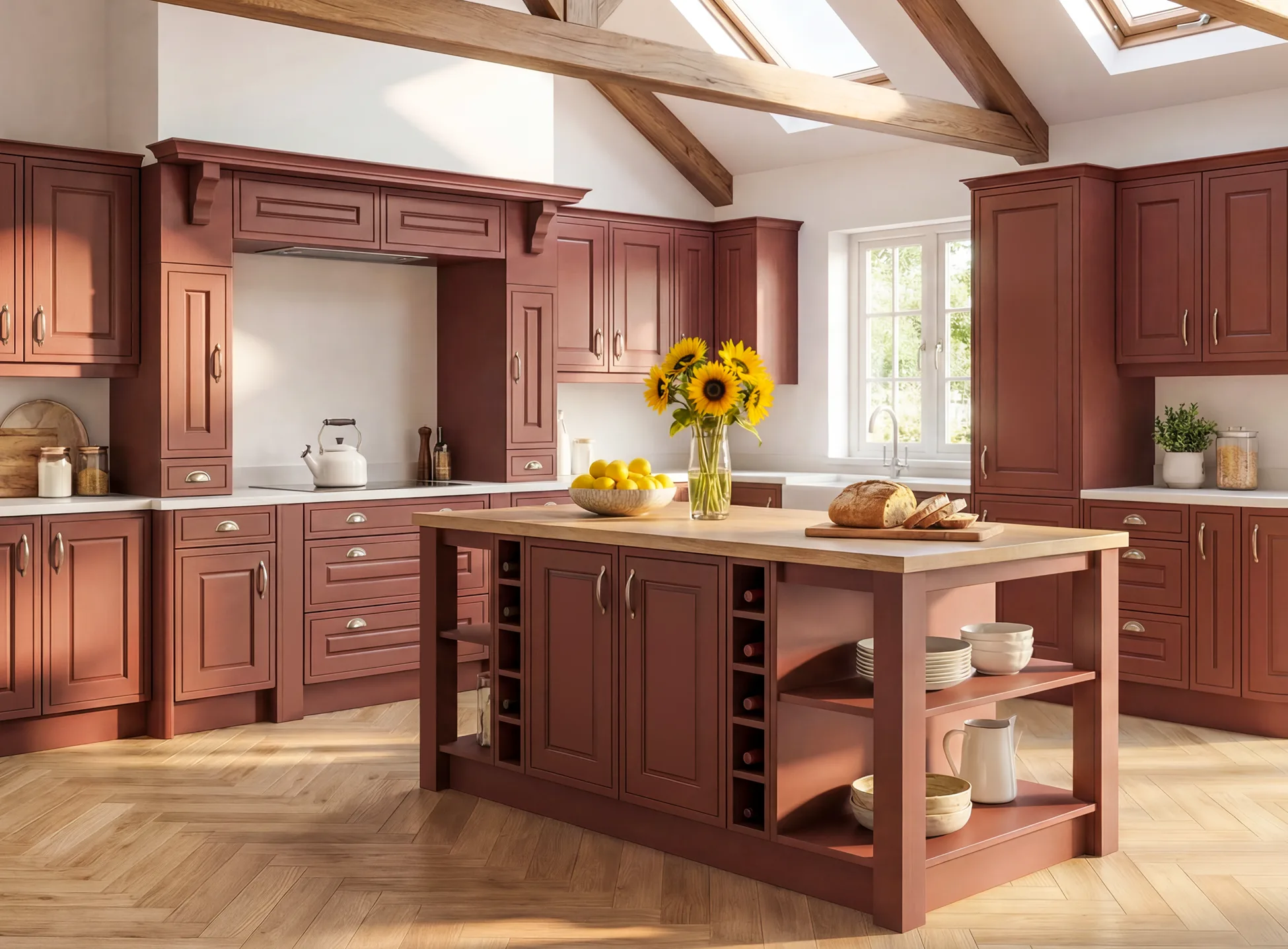 Salisbury Tuscan Red Superior Matt Vinyl