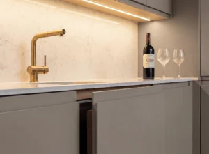 Kitchen cabinet prices in Ireland depend on cabinet units worktops finishes and fittings