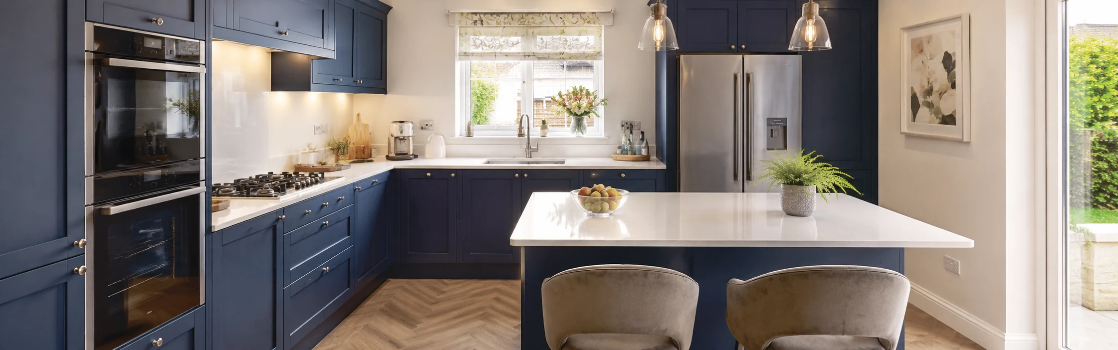 Kitchen planning guide Ireland with fitted kitchen layout