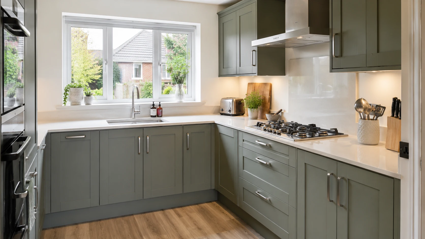 L-shaped kitchen layout idea for an Irish home
