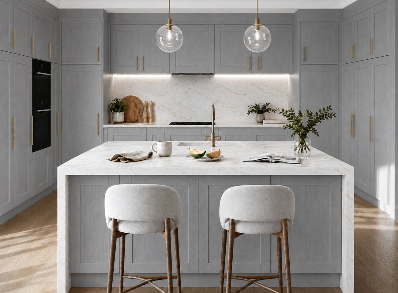 Fenwick Dust Grey Natural Woodgrain Shaker