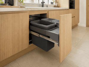 integrated pull out kitchen bin storage dublin